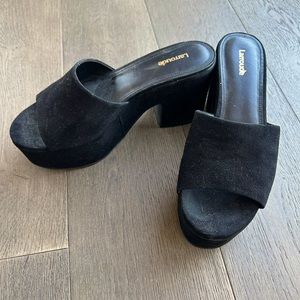 Larroude Miso Platform Sandals (Revolve)
